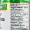 Nature's Bounty Calcium Magnesium & Zinc Caplets, Immune & Supporting Bone Health, 100 Count