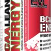 EVL BCAA Lean Energy Powder - Pre Workout Green Tea Fat Burner Support with BCAAs Amino Acids and Clean Energizers - Post Workout Recovery Drink for Lean Muscle Recovery - Cherry Limeade