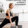 Trideer 9"x6"x3" Yoga Blocks, High Density EVA Foam Blocks 2 Pack, Supportive, Lightweight & Odor Resistant, Yoga Essentials and Accessories for Yogi & Yogini