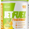 GAT SPORT JetFuel Tropic Thunderburst Thermo Powder for Fat Burning, ZumXR Caffeine, Carnitine, Theanine, for Men & Women, 60 Servings