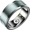 Dpofirs Smart Rings for Men & Women, NFC Fitness Ring with Sleep Body Temperature Monitoring Step Counter Function, IP68 Electronic Gadgets for Video Scrolling Page Flipping (20)