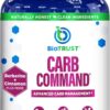 BioTrust Carb Command - Carb Management Supplement, Metabolic Support for Ketosis, Supports Keto, Low Carb and Paleo Lifestyle (60 Servings)