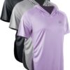 NELEUS Women's Sun Protection Running Shirts Workout Athletic Shirts with Hoods