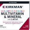 Kirkman - Children's Multivitamin & Mineral - 120 Capsules - with 5-MTHF - Potent Broad Spectrum Vitamin/Mineral Supplement - Hypoallergenic