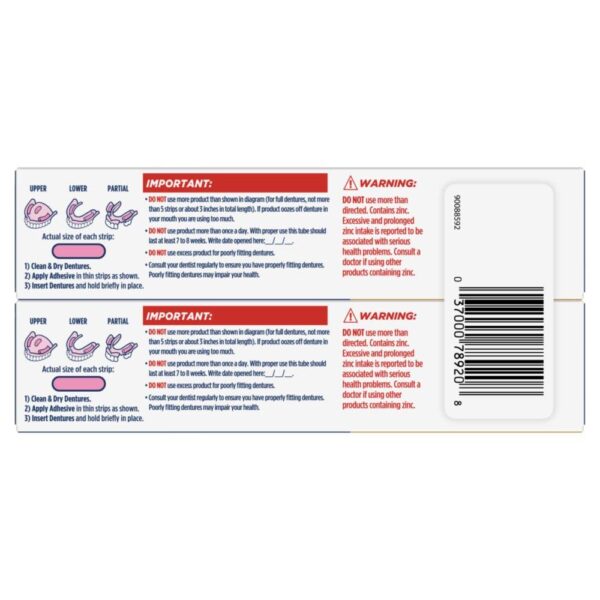 Fixodent Ultra Max Hold Denture Adhesive, 2.2 Ounce (Pack of 2)
