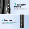 COSLUS Water Flosser & Electric Toothbrush Combo: 300ML, Portable, Cordless, Waterproof, Black, Teeth Cleaning, Deep & Daily Use - Water Dental Pick Oral Care Combo