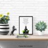 Buddha Quotes Wall Decor - Inspirational Quote Wall Art - Zen Meditation Decor - Buddha Statue Art - Spiritual Gifts for Women, Men - New Age Spa Room Decoration - Yoga Artwork - Buddhism Buddhist