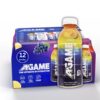 A-GAME Sports Drink, Citrus, The Ultimate Hydration Sports Beverage for Athletes, 8 Essential Vitamins including B, C, & E plus Natural Sea Salt Electrolytes, All Natural Flavors & Sweeteners, Gluten Free, 16.9 Fl Oz (Pack of 12)