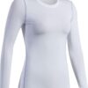 Women's 3 Pack Dry Fit Athletic Compression Base Layer Long Sleeve