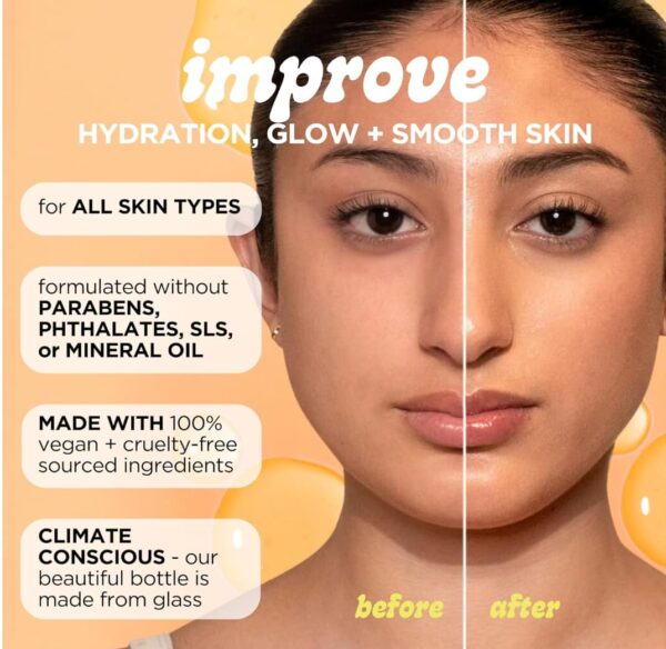 Pacifica Beauty, Glow Baby Booster Serum For Face, Vitamin C and Glycolic Acid, Brightens and Supports, For All Skin Types, Fragrance Free, Clean Skin Care, Vegan & Cruelty Free , 1 Fl Oz