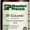 Standard Process SP Cleanse - Whole-Food Based Gallbladder, Kidney & Liver Support - Digestion & Toxin Cleanse with Collinsonia Root, Juniper Berry, Cordyceps Mushroom & More - 150 Caps