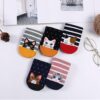 Hellomamma Grip Socks for Women, Non Slip Yoga Animal Socks for Pilates Dance Hospital Ballet Workout Non Skid Cat Socks
