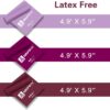 Resistance Bands,Professional Long Non-Latex Elastic Stretch Bands,Exercise Bands for Physical Therapy, Yoga, Pilates, Rehab, at-Home or The Gym Workouts, Strength Training
