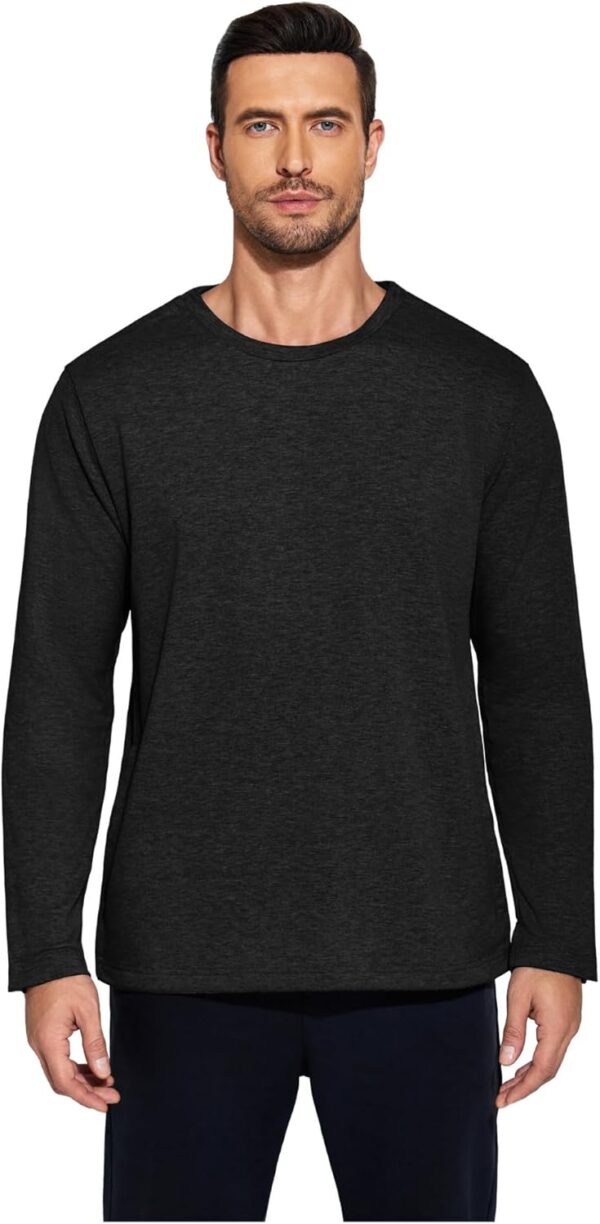 Deyeek Micro Fleece Post Shoulder Surgery Recovery Shirts For Men Chemo Port Access Shirt Snap Full Tear Away Long Sleeve