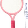 2pcs Pink Cartoon Tennis Racket for Outdoor Fitness Equipment for Fun Racquet for Playing and Engaging Activities Lightweight and Colorful Design