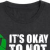 MAIHUN Womens Green Ribbon Awareness Shirts Mental Health Matters Tshirt Inspirational Tee Top