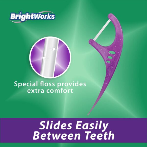 Soft Slide Flossers - for Tight Spaces and Extra Comfort with Fresh Mint - 270 Count