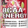 EVL BCAAs Amino Acids Powder - BCAA Energy Pre Workout for Muscle Recovery Lean Growth and Endurance - Rehydrating Post Workout Recovery Drink with Natural Caffeine - Cherry Limeade
