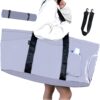 Yoga Mat Bag with Shoes compartment & Wet Compartment & shoulder bag &crossbody yoga bag large yoga bag with Yoga Mat Holder Yoga Bag with Adjustable Mat Strap for Women Men