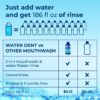 Concentrated Irrigant | Water flosser Rinse | Teeth Care | Add to Water Flossers & Mouthwash | Mint Flavor | Pack of 2 = 372 fl.oz | Alcohol and Fluoride Free. Made in USA
