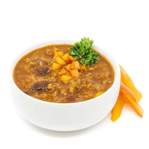 WonderSlim Protein Meal, Zesty Vegetable Chili w/Beans, 12g Protein, 4g Fiber, Gluten Free (7ct)