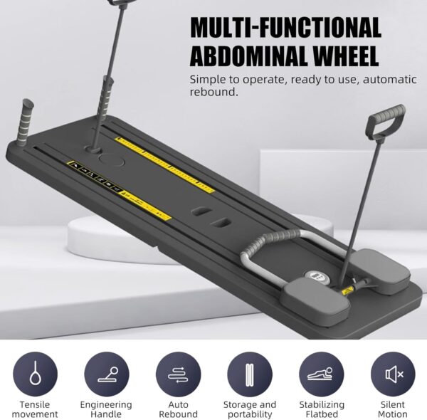 Pilates Board, Multifunctional Abdominal Board, Ab Core Trainer, Ab Trainer Machine, Ab Board, Exercise Board, Abs Workout Equipment, Core Workout Equipment