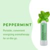 MOXĒ Peppermint Essential Oil Nasal Inhaler, Therapeutic No-Mess Aromatherapy, Cooling, Refreshing, Invigorating, Uplifts Mood and Positivity, Pure and Undiluted, Made in USA (3 Pack)`