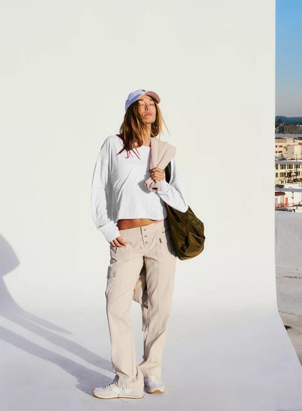 Women's Open Back Workout Crop Top Long Sleeve Casual Athletic Shirts Yoga Tee