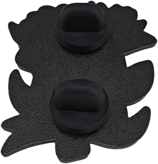 Flowe Enamel Pin, Grow Through What You Go Through Mental Health Awareness Flower Bouquet Brooch Quote Badge Accessory