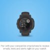 Garmin Instinct 2 Solar, GPS Outdoor Watch, Solar Charging Capabilities, Multi-GNSS Support, Tracbak Routing, Graphite