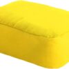 Hugger Mugger Zen Meditation Cushion - Wider Base, Use Horizontally or Vertically, Buckwheat Filled, Durable Fabric, Handmade in USA