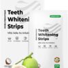 Whitening Strips Care Enamel Safe Natural Teeth Whitener Kit for Men Women (28 Strips, Coconut)