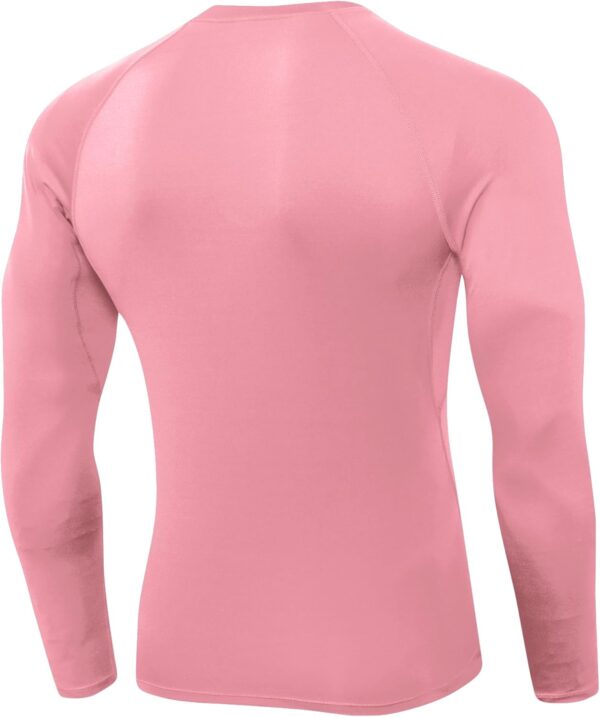 SPVISE 1 or 3 Pack Men's Compression Shirts Long Sleeve Workout Gym T-Shirt Running Top Cool Dry Sports Baselayer Undershirts