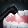 Tooth Polisher, Rechargeable Tooth Whitening Kit for Teeth Cleaning and Whitening, with 3 Tooth Polish Paste and 5 Brush Heads, LED Light, Easy to Use at-Home Personal Dental Care Kit