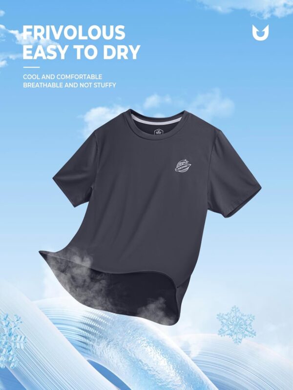 NORTHYARD Men's UPF 50+ Rash Guard T-Shirts Sun Protection UV Quick Dry Short Sleeve Shirts Lightweight Fishing Swim