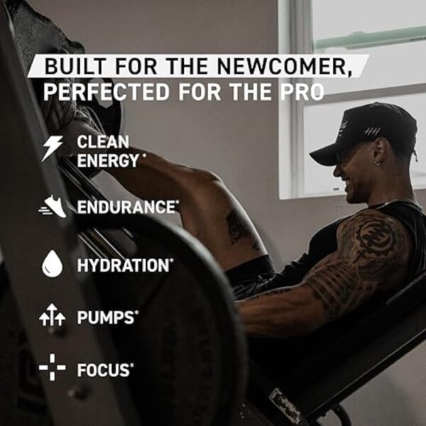 Kaged Pre-Kaged Sport Pre Workout Powder | Glacier Grape | Energy Supplement for Endurance | Cardio, Weightlifting Sports Drink | 20 Servings