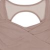 LASLULU Womens Mesh Long Sleeve Workout Tops Sexy Sweetheart Neck Double Lined Athletic Yoga Gym Tops with Built in Bra