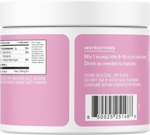 Cure Hydration | Plant-Based Electrolyte Drink Mix | No Added Sugar | FSA & HSA | Dehydration Relief Powder Made with Coconut Water | Non-GMO | Vegan | 28 Servings Jar - Watermelon