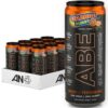 All Black Everything Sugar Free Energy Drink | Orange Burst | 0 Calories | 12 Pack | 200mg Natural Caffeine | Pre-Workout Sport Drink for Men and Women