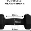 Balelinko Home Gym Equipment Workouts Strength Training Weight Loss Pilates Weights Yoga Sets Weights for Women, Men, Seniors and Youth