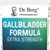 Dr. Berg Gallbladder Formula Extra Strength - Made w/Purified Bile Salts & Digestive Enzymes - Includes Carefully Selected Digestive Herbs - Full 45-Day Supply - 90 Capsules
