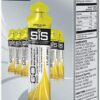 Science in Sport Energy Gel Pack, SIS Isotonic Energy Gel, 22g Fast Acting Carbs, Performance & Endurance Gels, Lemon & Lime Flavor - 2 Fl Oz (Pack of 6)