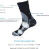 RANDY SUN Waterproof Socks, Unisex Cycling/Hunting/Fishing/Running Ankle Socks 1&2 Pair