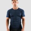 Niksa Men's Compression Shirts, Short Sleeve Athletic Compression Tops Dry Workout T Shirt, Rash Guard Base Layer Undershirt