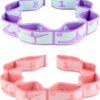 Elastic Yoga Stretching Strap with Loops, CEILIWEN Stretch Straps For Physical Therapy, Pilates Stretch Band, Elastic Exercise Bands, Leg Stretching Strap, Stretch Resistance Bands For Exercise