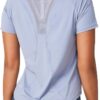 Shed AeroMesh Women's Workout Tops: Breathable Shirts for Athletic Running, Shortsleeve Gym Yoga Fitness Mesh Fitness Apparel