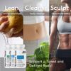 Youth & Tonic Sculpt Lean Cleanse – Feel Lighter & More Toned, Water Weight & Bloating Relief, Detox & Fluid Loss Support – Bedtime Trim, 15 Day Colon Cleanser, 90 Pills for Metabolism & Defined Body