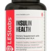 LES Labs Insulin Health – Metabolic Health and Support, Lipid & Carbohydrate Metabolism – Berberine, Chromium, Olive Leaf, Alpha Lipoic Acid & Vanadium – Non-GMO Supplement – 60 Capsules