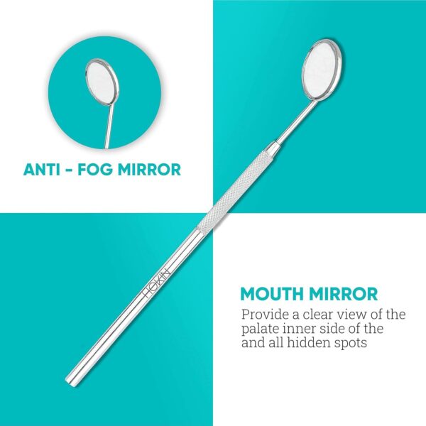 61SdqbCzxbL._SL1500_.jpg Dental Tools HOKIN Plaque Remover Teeth Cleaning Tool 4 Pcs Dental Care Kit Tooth Filling Repair Set Stainless Steel Dental Tools for Men Women Kids and Pet Care