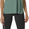 icyzone Women's Racerback High Neck Workout Athletic Yoga Muscle Tank Tops